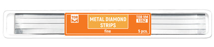 TOR VM Dental Metal Diamond Strips, Fine 5pcs – Professional Matrix System & Restorative Tool