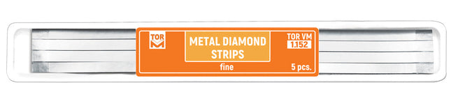TOR VM Dental Metal Diamond Strips, Fine 5pcs – Professional Matrix System & Restorative Tool