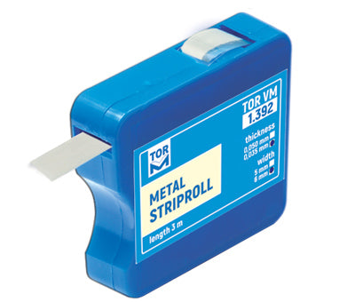 TOR VM Dental Metal Striproll 6mm Wide 3m – Professional Matrix System & Restorative Tool