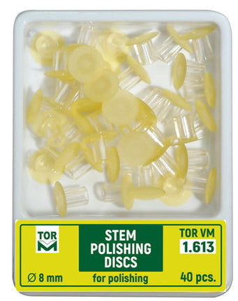 TOR VM Dental Stem Discs for Finishing Fine 40pcs – Professional Matrix System & Restorative Tool