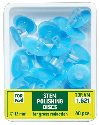 TOR VM Dental Stem Discs for Gross Reduction Coarse 40pcs – Professional Matrix System & Restorative Tool