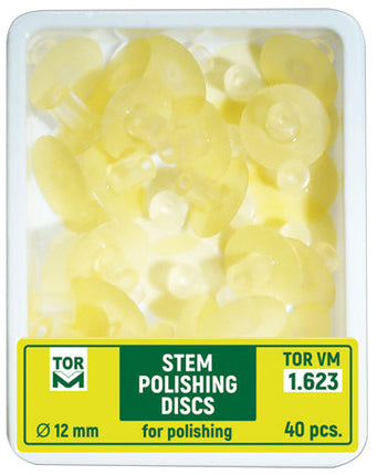 TOR VM Dental Stem Discs for Finishing Fine 40pcs – Professional Matrix System & Restorative Tool