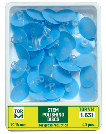 TOR VM Dental Stem Discs for Gross Reduction Coarse 40pcs – Professional Matrix System & Restorative Tool