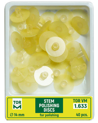 TOR VM Dental Stem Discs for Finishing Fine 40pcs – Professional Matrix System & Restorative Tool