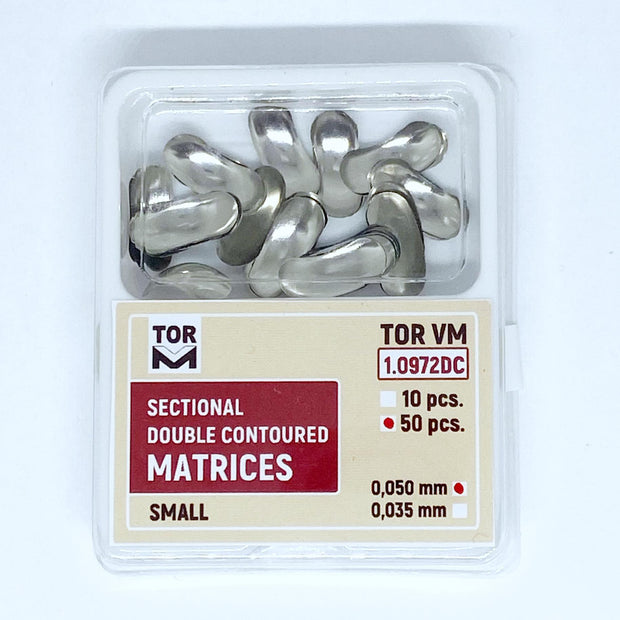 TOR VM Dental Sectional Double Contoured Matrices – Professional Matrix System & Restorative Tool