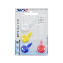 1070, paro® interdental flexi grip, sample pack, 4 diff. size