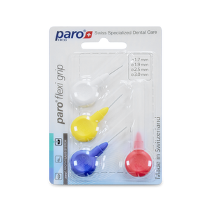 1070, paro® interdental flexi grip, sample pack, 4 diff. size