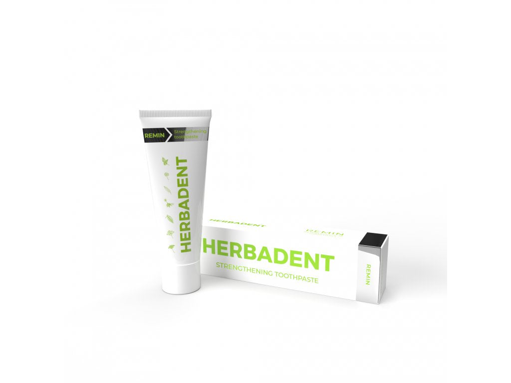 Herbadent Remin Herbal Toothpaste – Next-Gen Enamel Repair with Nano-Hydroxyapatite