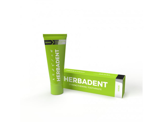 HERBADENT SENSI Toothpaste for sensitive teeth with hydroxyapatite 75 g
