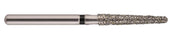 COOLCUT  198L-018 Extra Coarse Grit, Round End Taper, Multiple Use. Extra Diamond Surface. 25 PCS