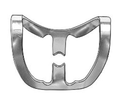TOR VM Dental Clamp 212 ("Butterfly" By Ferrier with The Effect of Mechanical Gingival Retraction, for Restoration of Cervical Areas of Tooth Facial Surfaces) – Professional Matrix System & Restorative Tool