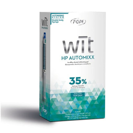 Wit HP AutoMixx 35% Hydrogen Peroxide In-Office Automix Whitening Kit: 1 x 5g