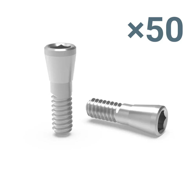 50 X MUA Rosen Screw® 1.4mm x 3mm (Straumann® Straight MUA)