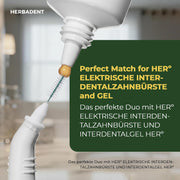 HERBADENT HER° Electric Interdental Brush Refills