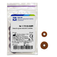 TOR VM Dental Coarse Discs for Gross Reduction Gold Ocher series, 50pcs – Professional Matrix System & Restorative Tool