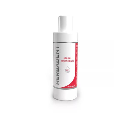 HERBADENT PROFESSIONAL Herbal Mouthwash with Chlorhexidine