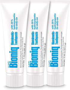 Bioniq Classic Biomimetic Toothpaste - 20% Hydroxyapatite, Ideal for Daily Use - 3.44 Ounce