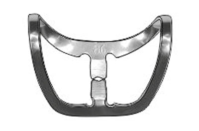 TOR VM Dental Clamp B6 (Brinker "Butterfly" Clamp with Wide "Jaws" (for Upper and Lower Anteriors)) – Professional Matrix System & Restorative Tool