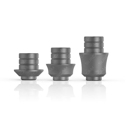 Rotational Chrome Cobalt Plastic Abutment