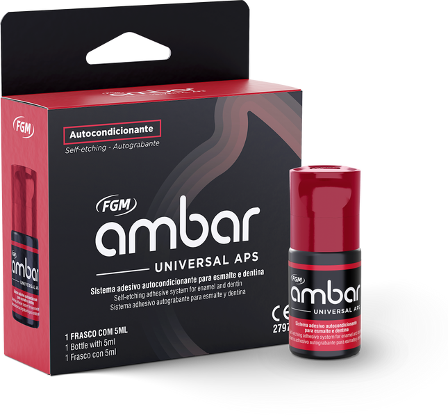 Ambar Universal APS Adhesive, 5ml Bottle. Self-Etching Light-Cure Universal