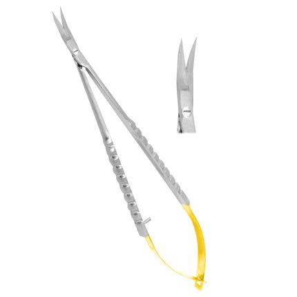Castroviejo Surgical Scissor, 17cm  Curved TC