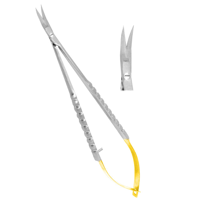 Castroviejo Surgical Scissor, 17cm  Curved TC