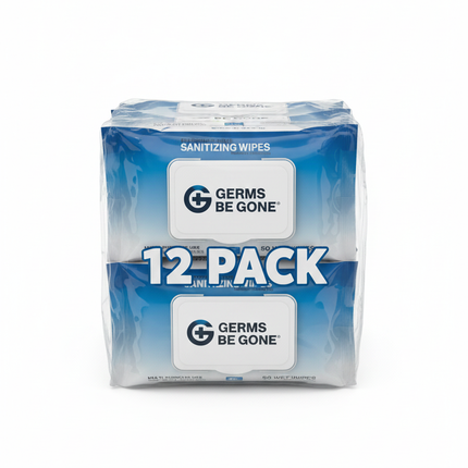 Germs Be Gone Antiseptic Sanitizing Wipes - 50 Sheets/Pack