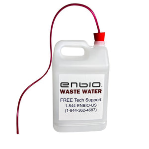 Enbio 1 gallon distilled water and 1 gallon waste water