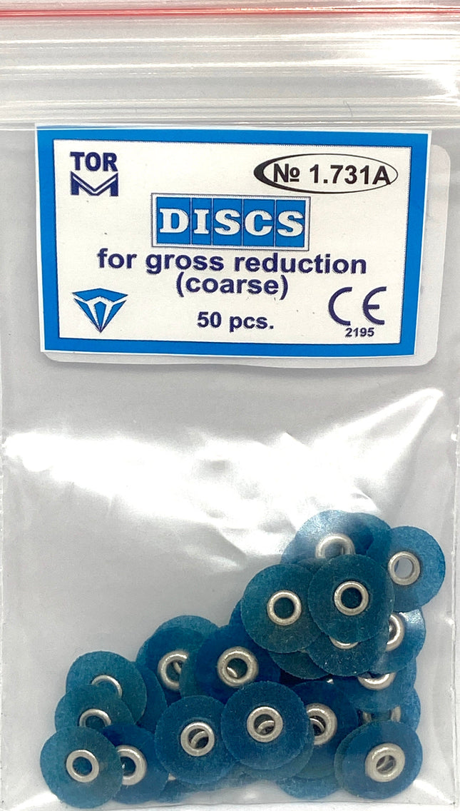 TOR VM Dental ARCHIVED Discs for Contouring Medium, 50pcs – Professional Matrix System & Restorative Tool