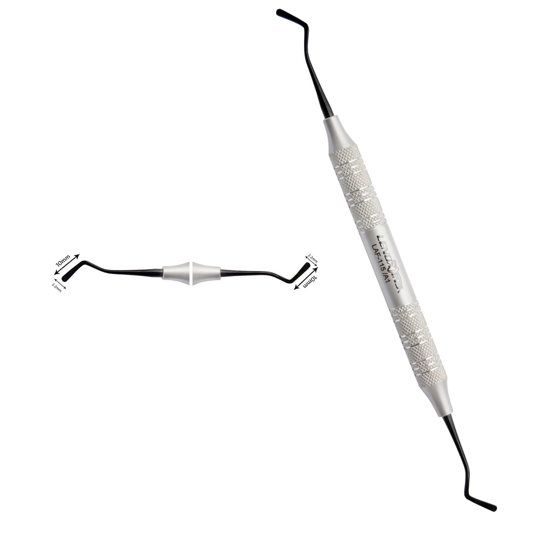 Composite Filling Instruments Double ended  Vertical In and Off set Angled, 2.2x10MM