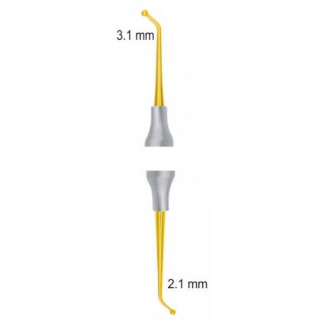 BALL BURNISHHERS 3.1MM / 2.1MM, DOUBLE ENDED