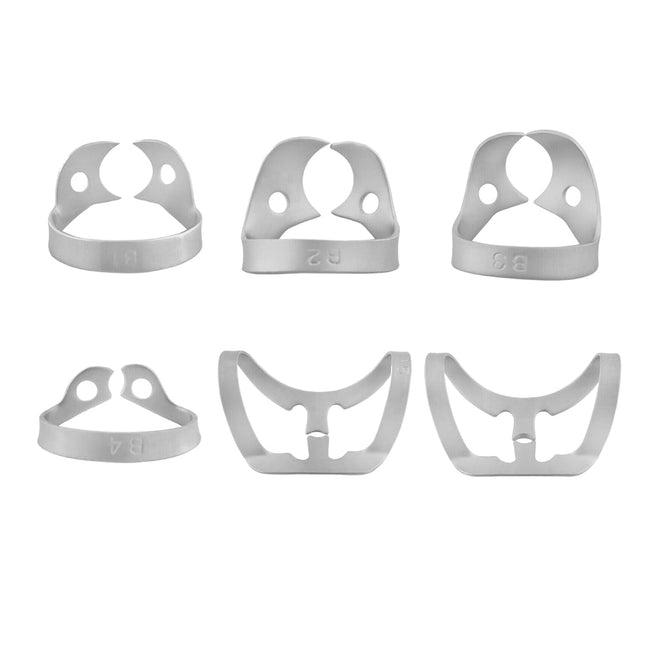 Dental Rubber Dam Brinker Gingival Tissue Clamps Set of 6