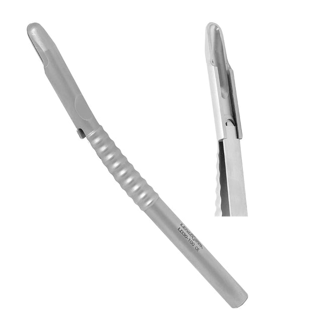 Bone Scraper Curved