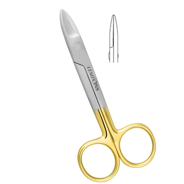 Kelly Scissors 16cm Curved TC