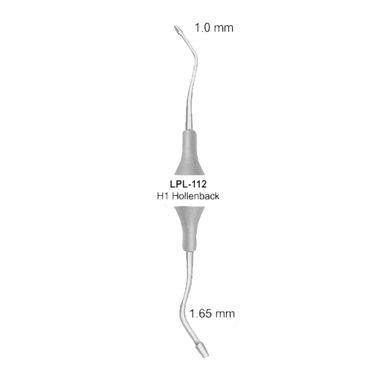 Condensers H1 Hollenback 1.0MM / 1.65MM Double Ended