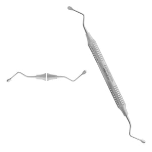 LUCAS BONE CURETTE 4 MM MICRO SERRATED