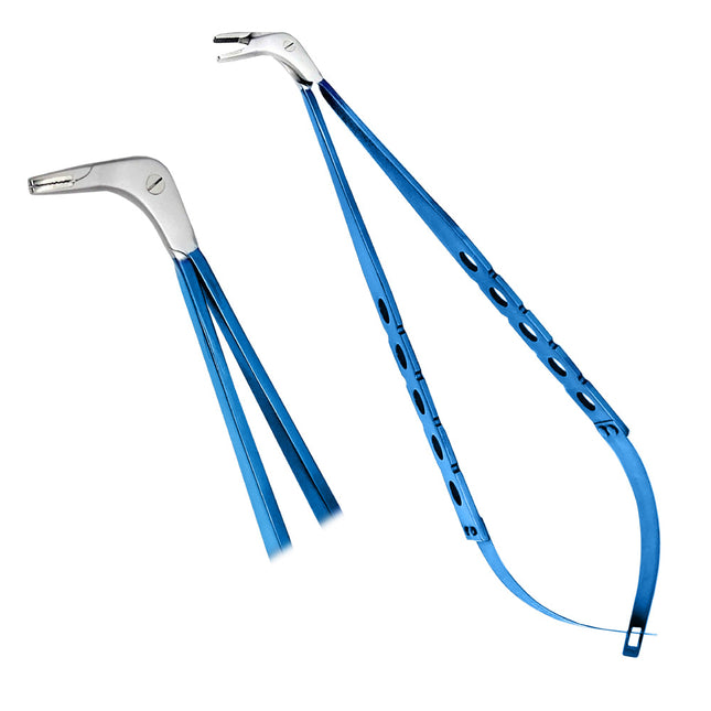 Matrix Band Holding Forceps, Sectional Matrix Inserting Forceps TC- Blue Titan
