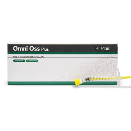 OmniOss Plus 0.3cc _ Allograft Cortical & Cancellous _ Curved Syringe (0.3CC Syringe X 1)