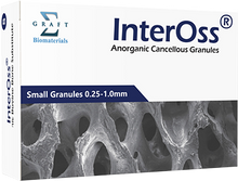 InterOss® Anorganic Cancellous Bone Granules, Vial