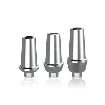 Straight Abutment Short Shoulder - Wide Platform