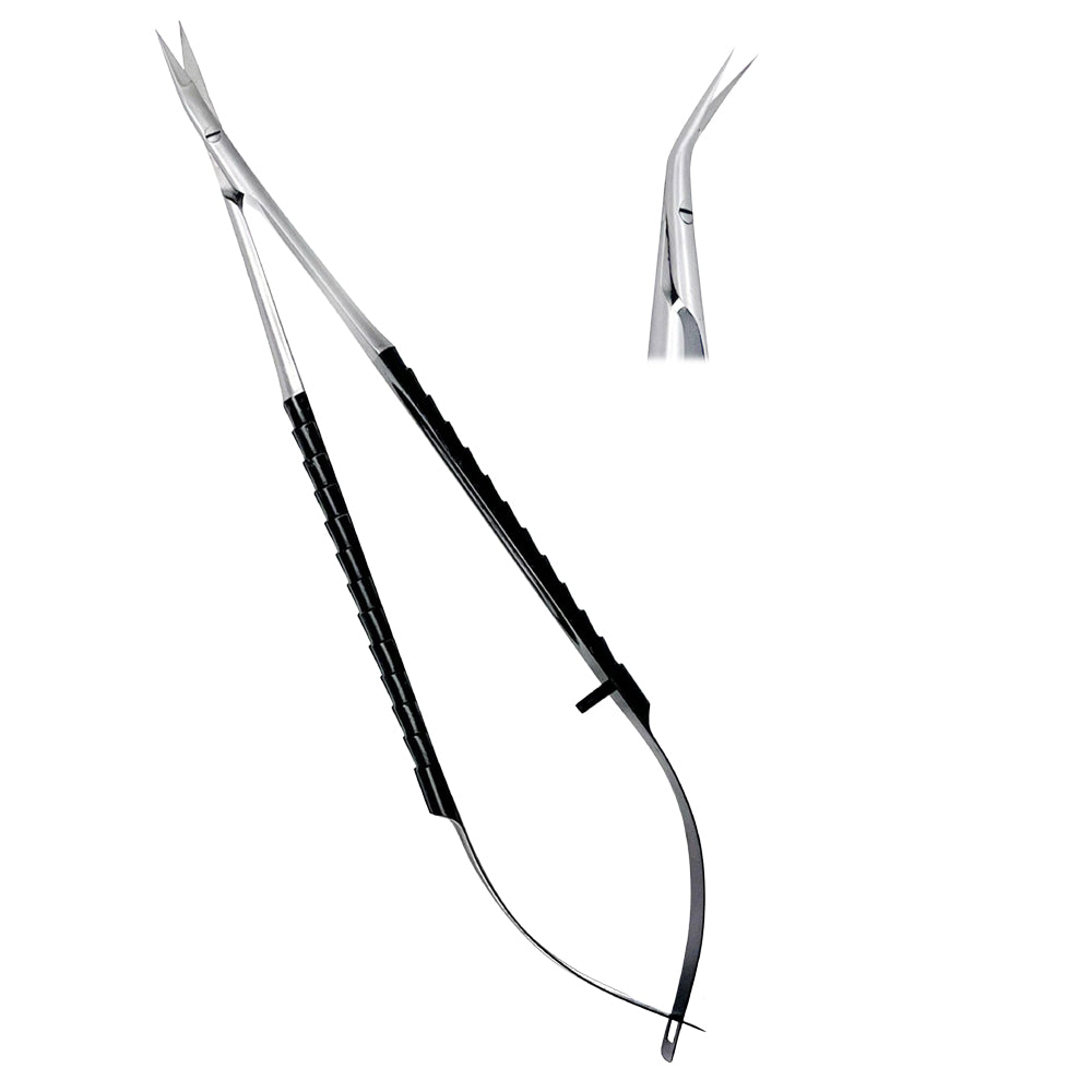 Surgical Micro Tissue Scissors 45˚ CVD TC - 17cm
