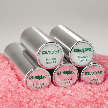 Valplast  Resin: Cartridges Small/Medium/Large 25mm (5 Pack)