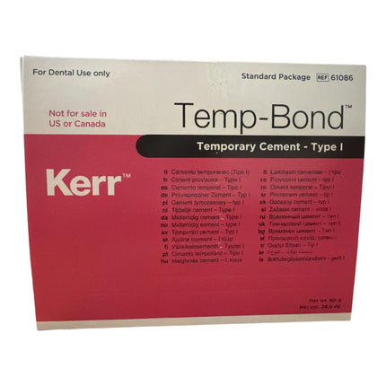 TempBond Tubes - Zinc Oxide Eugenol Temporary Cement, 1 - 50 Gm. Tube Base, 1