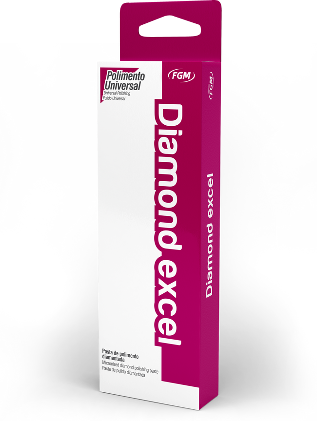 Diamond Excel Micronized Diamond-Based Paste, 4g Syringe. For polishing