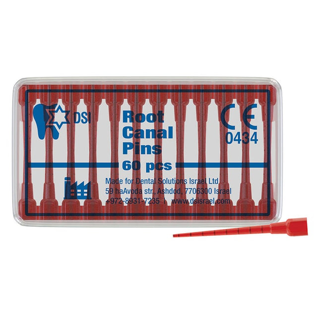 DSI Castable Root Canal Pins, 60/Box