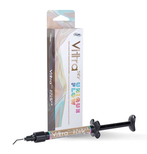 Vittra APS Unique Flow Light-Cure Flowable Composite Resin, Single Shade, 2g Syringe w/Tips, 1/Pk
