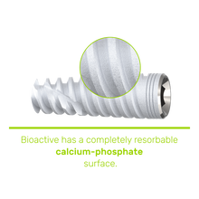 Bioactive DENTAL IMPLANT - Hydrophilic Surface. (SCI)