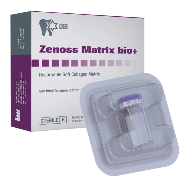 Zenoss Matrix Bio+ Resorbable Soft Collagen Matrix, Large 20mm x 30mm, 1/Pk