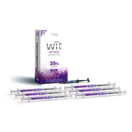 WiT HP Maxx 35% Hydrogen Peroxide In-Office Syringe-to-Syringe Whitening Kit