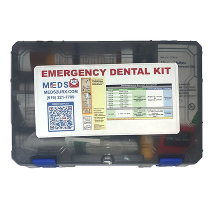 Meds 2u Standard Emergency Dental Kit